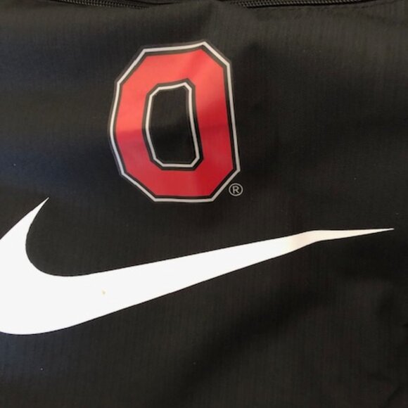 OSU The Ohio State University black/red drawstring backpack in VG condition! - Picture 4 of 5
